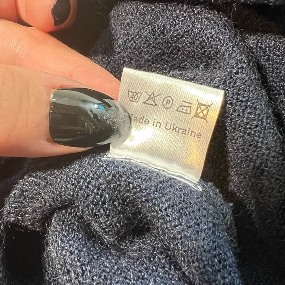 Lila Kass Twist Front Color-block Sweater Dress size XS - Picture 9 of 14